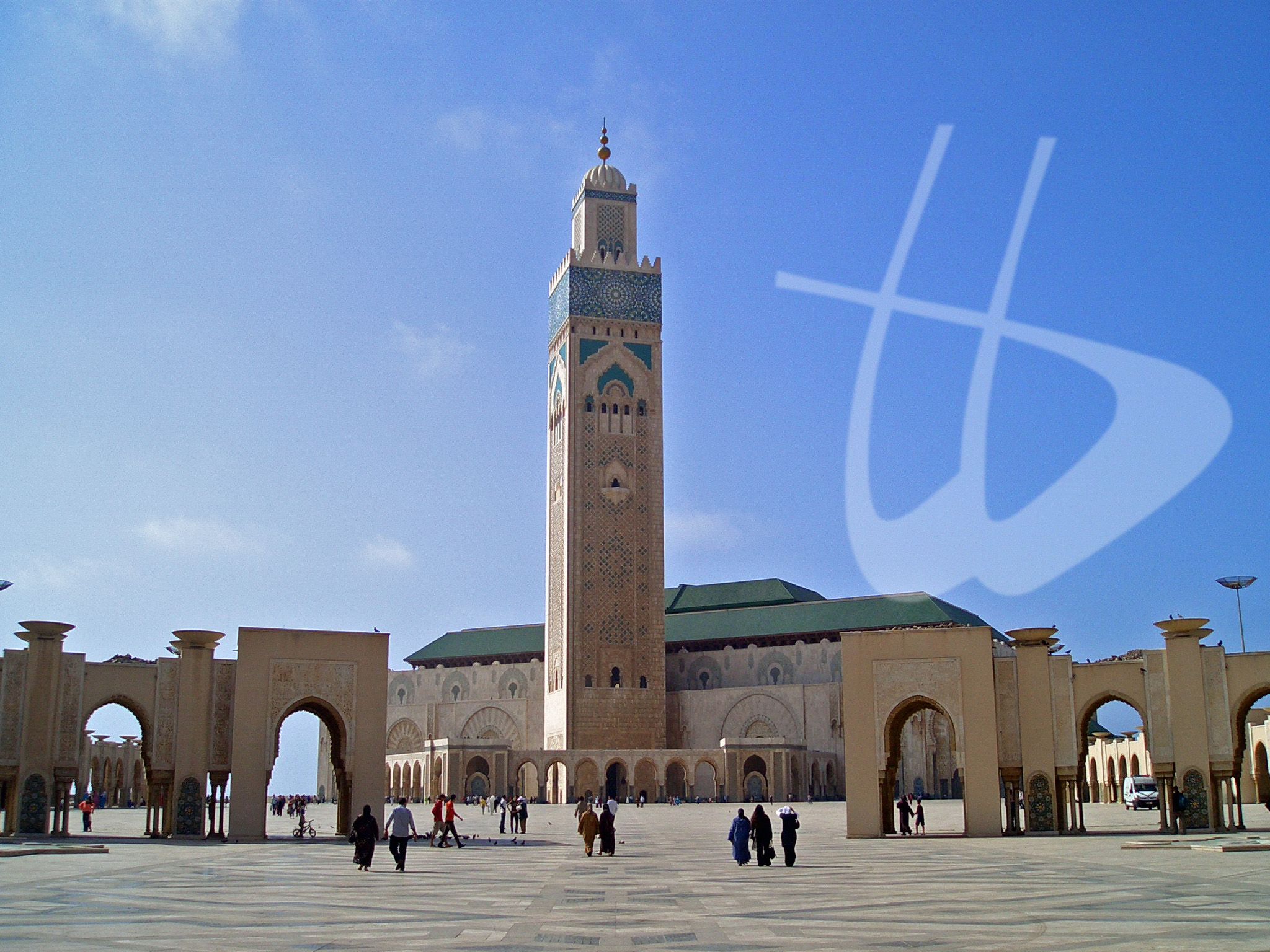 Casablanca - Moschea di Re Hassan II la più grande al mondo