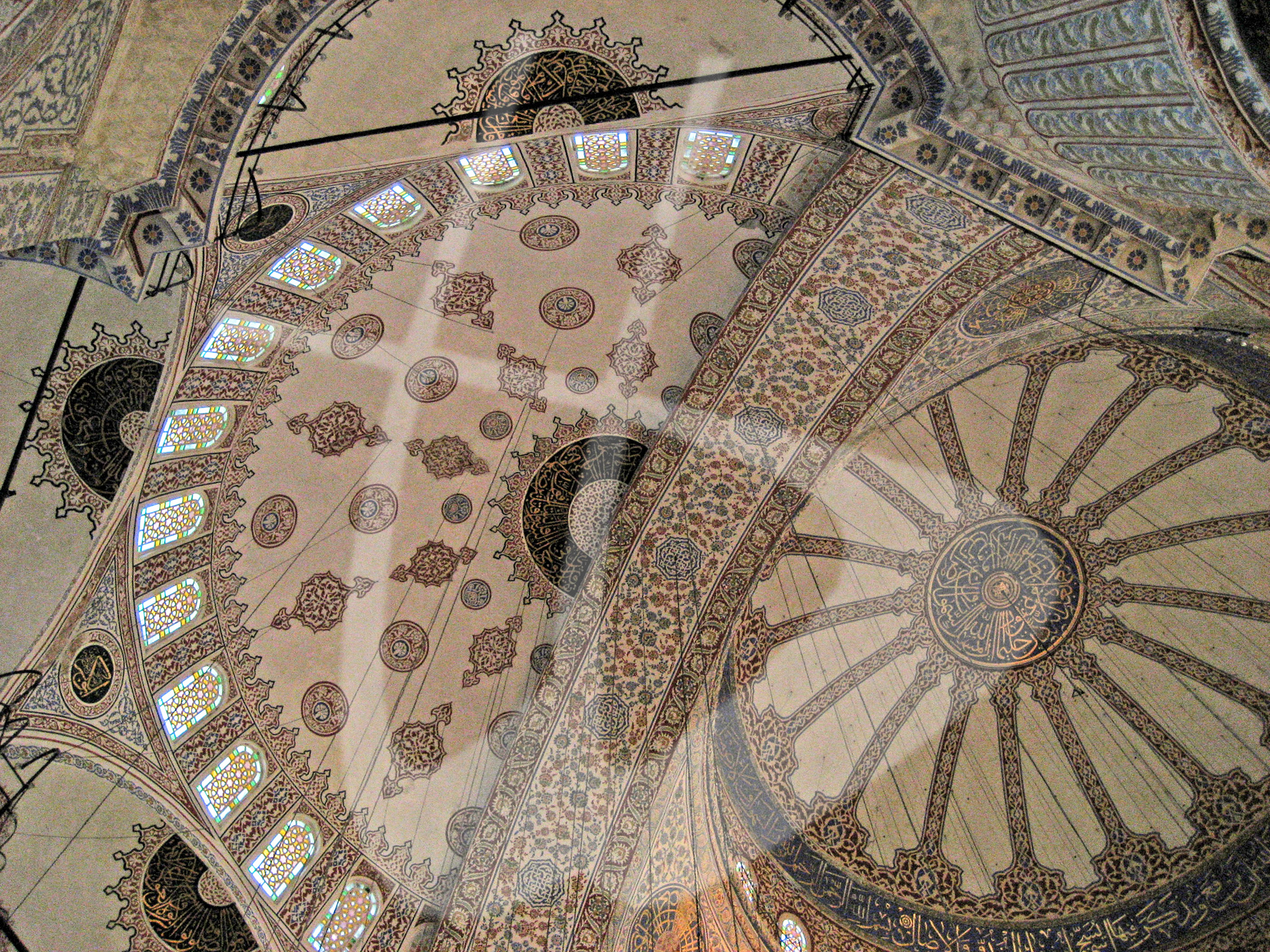 Istanbul - interno della Moschea Blu