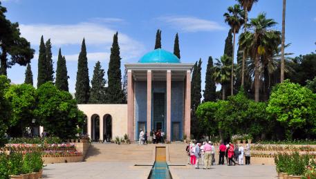 Shiraz - Mausoleo del poeta Saadi