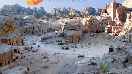 Petra - panoramica parziale