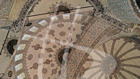 Istanbul - interno della Moschea Blu