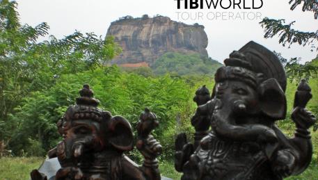 Sigiriya - avvicinamento alla spettacolare rocca fortificata