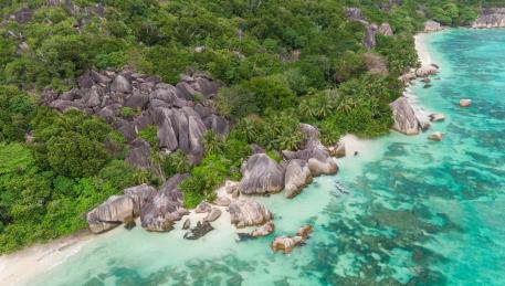 Anse Source d'Argent, La Digue. Courtesy by Michel Denousse - Tourism Seychelles