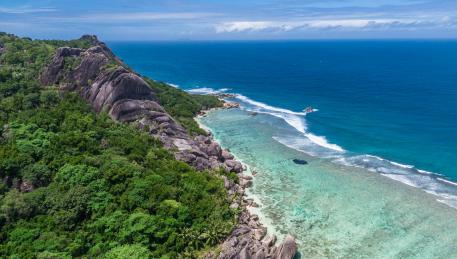 Anse Pierrot, La Digue. Courtesy by Michel Denousse - Tourism Seychelles